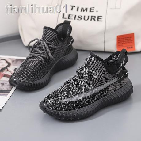 Giày Thể Thao Yeezy Phản Quang Thời Trang 2020 Cá Tính Cho Nam