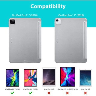 Bao da iPad Pro 11 2020 / iPad Pro 12.9 2020 ESR Rebound Slim Smart Case.
