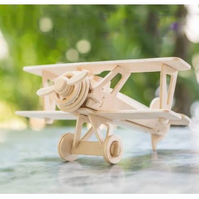 Đồ chơi lắp ghép gỗ 3D Máy bay Nieuport