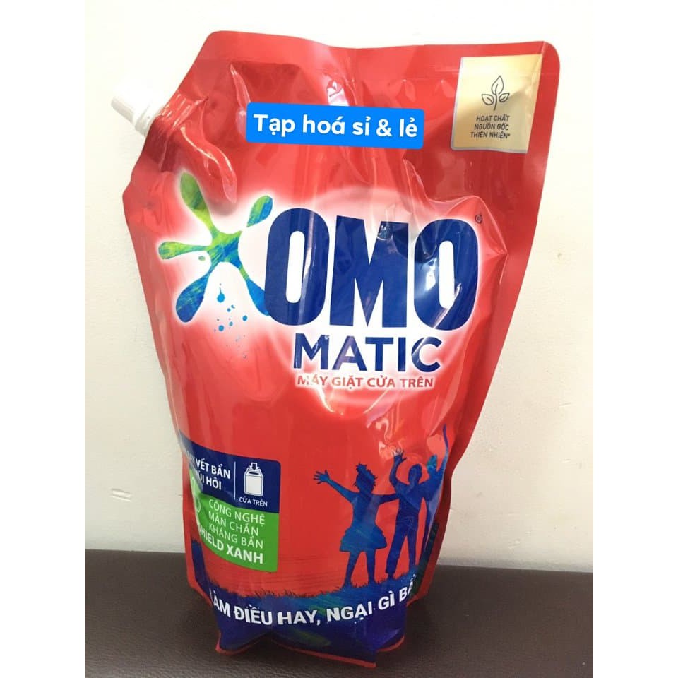 Nước giặt Omo Matic Cửa trên đỏ túi 2,2kg