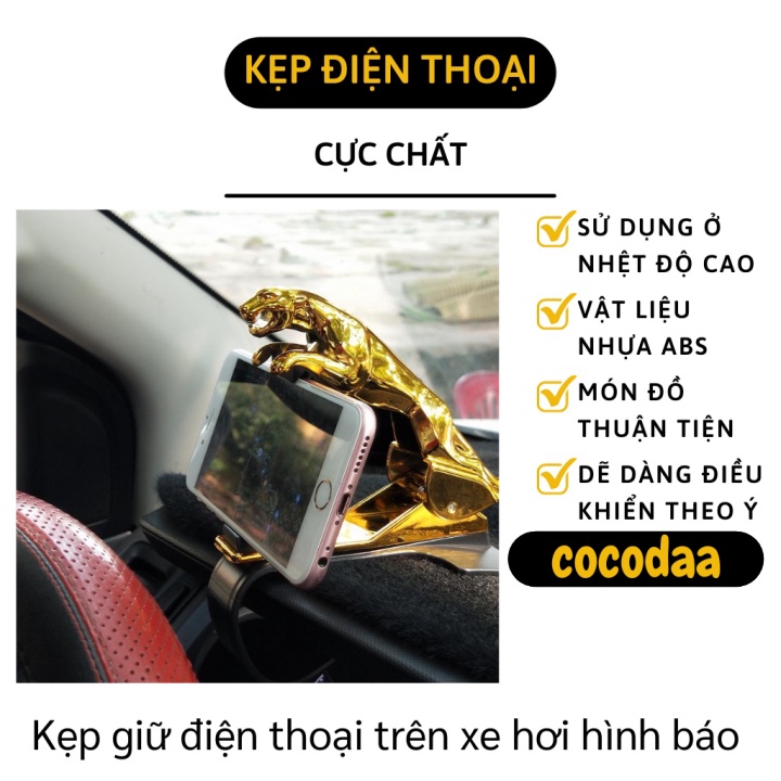 Giá Đỡ Điện Thoại Ô Tô - Kẹp Giữ Điện Thoại - Taplo Hình Báo Trang Trí Xe Hơi 9381 [FREESHIP]