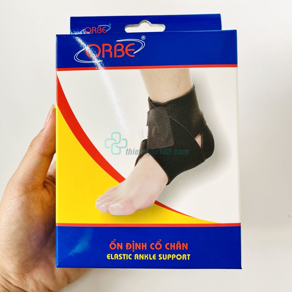 Đai Nẹp Cố Định Cổ Chân ORBE - Giúp Ổn Định Gót Chân Sau Chấn Thương ở Người Lớn và Trẻ Em Đủ Size