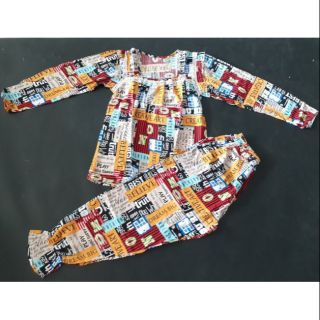 Combo đồ bộ tole gồm 2 bộ tay dài s4
