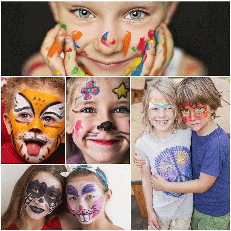 Bút màu vẽ mặt/cơ thể an toàn có thể rửa sạch | BigBuy360 - bigbuy360.vn