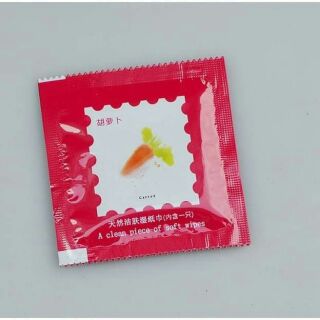 Khăn giấy ướt gói vuông hình BCS