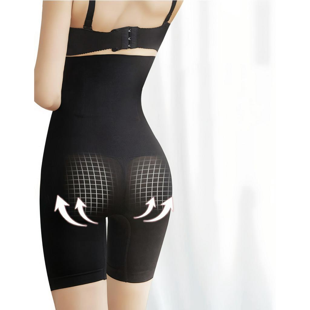 Quần gen nịt bụng nữ bigsize chống cuộn  - Nịt Bụng định hình Latex eo thon, Bigsize 50kg-120kg