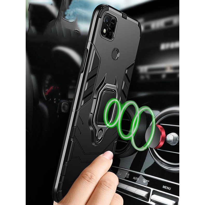 Ốp lưng ironman iring chống sốc cao cấp cho dòng máy Xiaomi Redmi 9C, redmi 10A