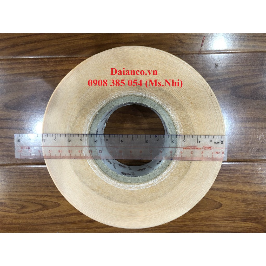 Cuộn băng keo phản quang tốt 3 màu lựa chọn- KT0.5x45m- Hình thật