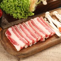 [HCM - HỎA TỐC] 500G Thịt Ba Chỉ Heo Sạch CẮT LÁT - NUONGFOOD