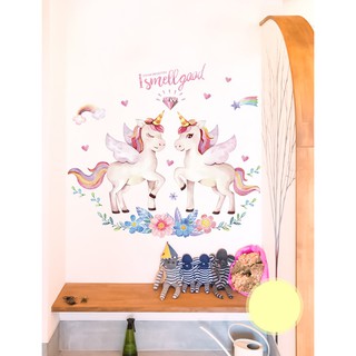Decal dán tường Kì lân cho bé