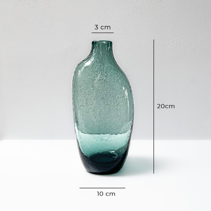 Bình Hoa Thủy Tinh CUP & VASE Trang Trí Cắm Hoa Để Bàn G097
