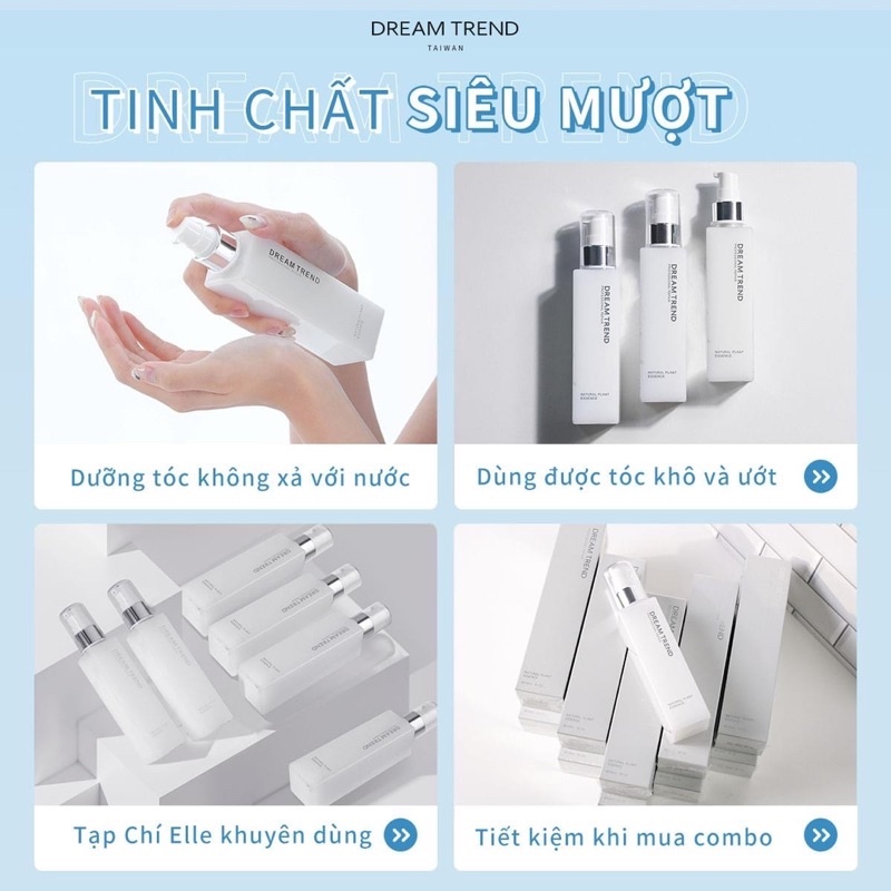 TINH CHẤT AHA MỀM MƯỢT TÓC SAU 3S - DREAM TREND