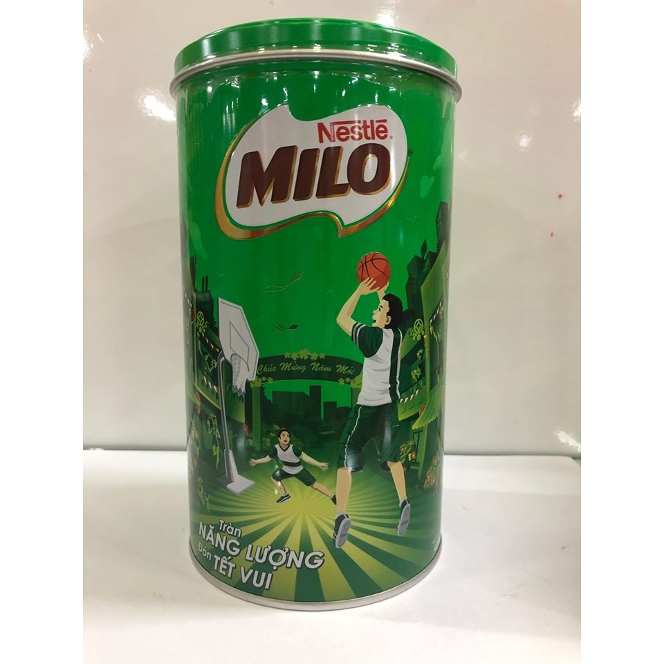 Thức Uống Lúa Mạch Nestle' Milo Active-Go Hộp 285g - mẫu mới hộp sắt