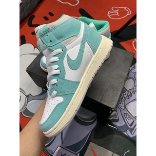 (Ảnh thật + video) Giày thể thao sneaker cao cổ xanh mint