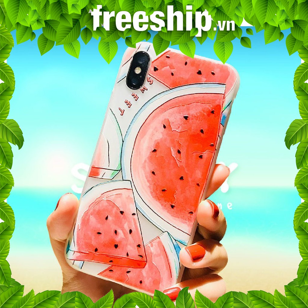 ốp iphone hình miếng dưa hấu to  a41d