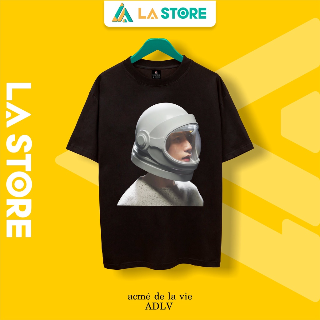Áo Thun Unisex Cotton Sơn Tùng M-TP Phi Hành Gia Form Rộng Tay Lỡ Nam Nữ Có Big Size | LẠ STORE