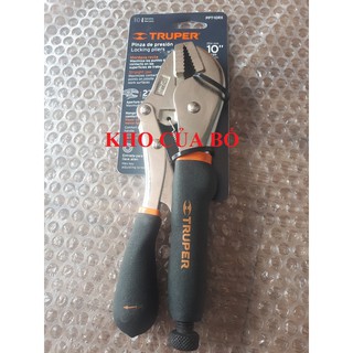Kềm bấm chết mỏ bằng cán đen 254mm Truper - 17437 - 17437
