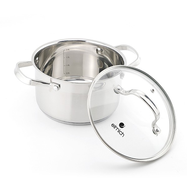 Bộ 3 Nồi Inox 304 Elmich Smartcook SM3330 Dùng Bếp Từ