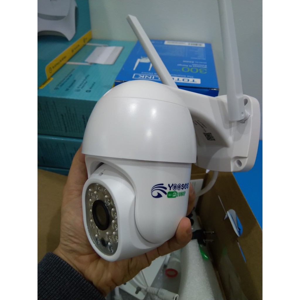 Camera Wifi Ngoài trời Yoosee Full HD 1080P PTZ - Quay 360 độ, chống nước, có màu ban đêm | BigBuy360 - bigbuy360.vn