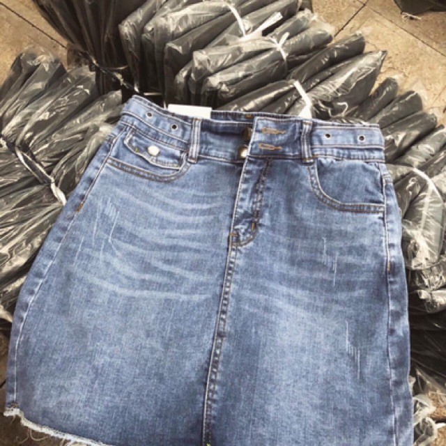 Chân váy bò co giãn _co quần trong | BigBuy360 - bigbuy360.vn