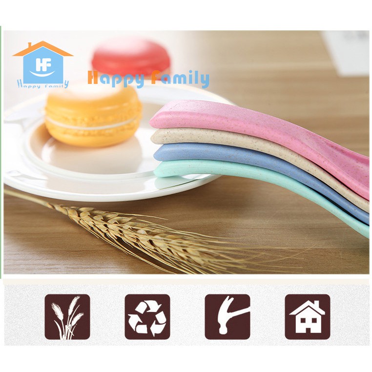 Muỗng ăn làm từ sợi lúa mạch Wheat Straw