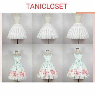 [Sẵn] Tùng phồng lolita dạng khung 45-50-55-63cm