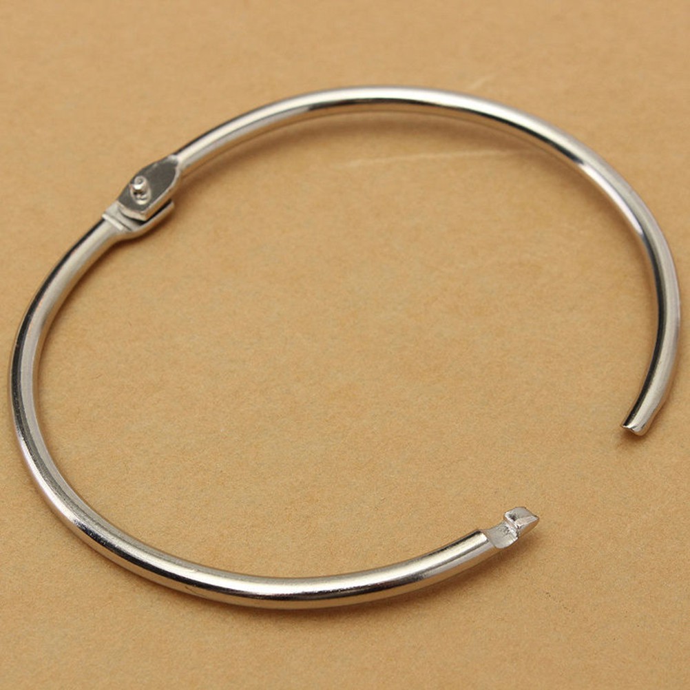 Móc - Khoen tròn gáy alubum (Kích thước từ 2,5cm đến 5,5cm) - 10 chiếc