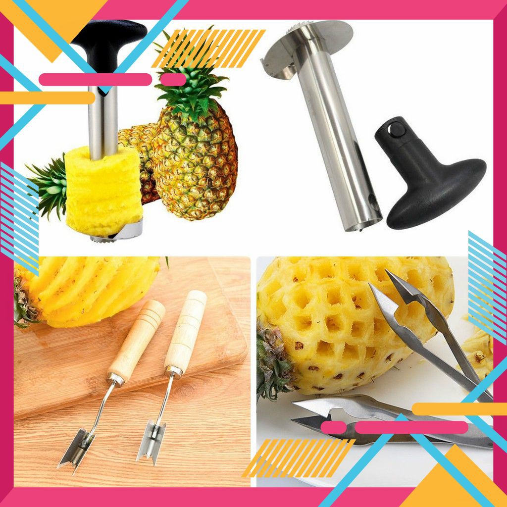 [GHD][FREESHIP-150K] DỤNG CỤ GẮP MẮT, GỌT THƠM (DỨA) TIỆN DỤNG [HOT]
