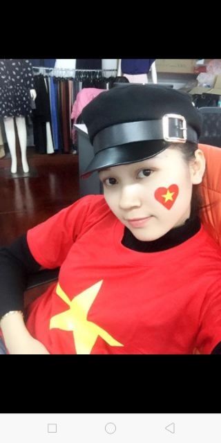 Mũ dạ beret khuy vuông Hàn xèng siêu đẹp (lót mũ)