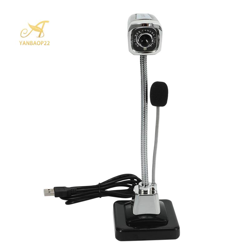 Webcam USB kèm micro hỗ trợ quay video/phát trực tuyến