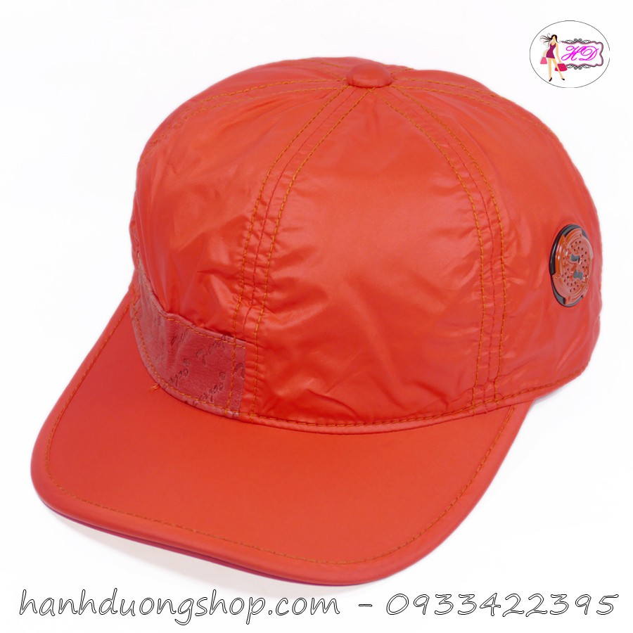 [ Hình thật nón đẳng cấp ] Nón kết nam mũ lưỡi trai 7 caps vải dù vá da kết hợp sò to khóa cao cấp