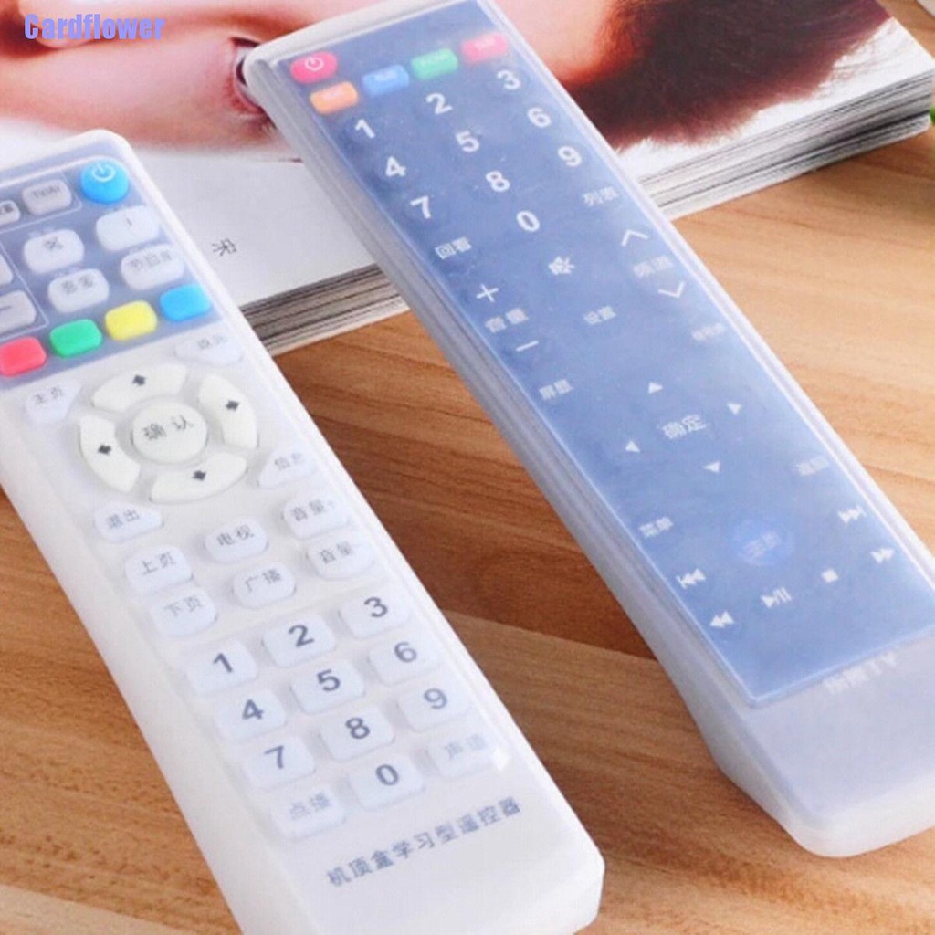 Cardflower  21 CM TV Air Conditioning Remote Silicone Controller Protective Case Cover Skin