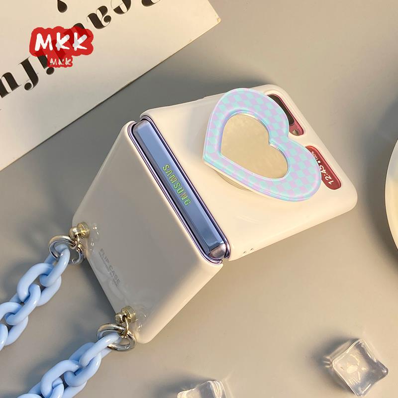 Ốp điện thoại thiết kế mới thời trang theo phong cách Nhật Hàn cho Samsung Zflip 3 7110 Z Flip3 F7110