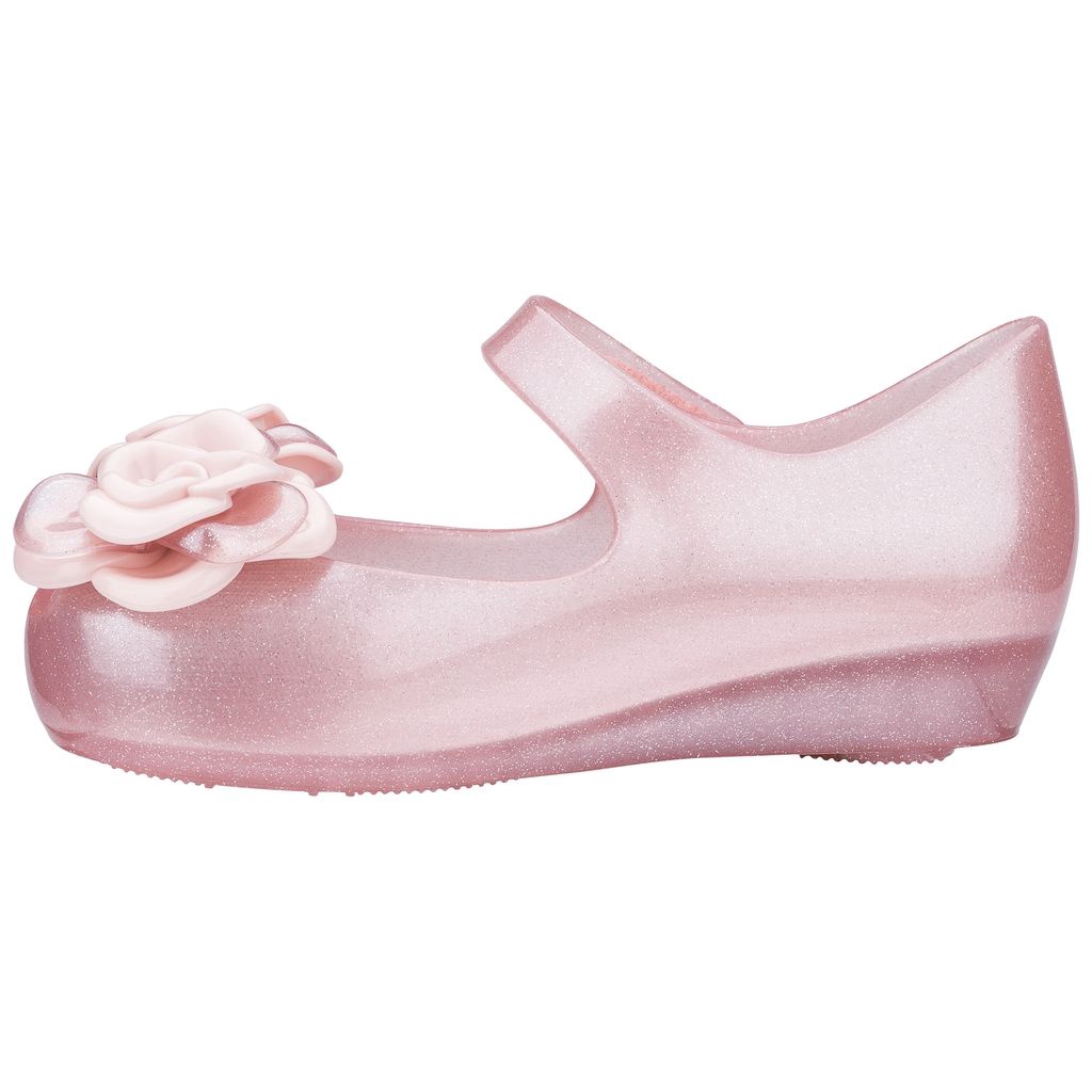 Giày nhựa thơm Melissa Ultragirl Flower BB màu Hồng