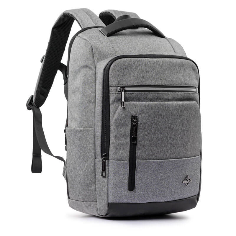 Balo Laptop Mr. Vui BLLT846, balo laptop 14 inch phù hợp đi học và đi làm (30 x 43 x 19 cm)