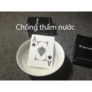 Bài nhựa poker cao cấp, chống nước nhựa đàn hồi tốt