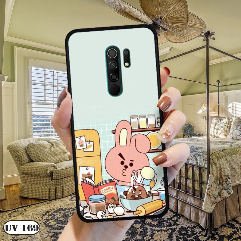 Ốp lưng nhám Xiaomi Redmi 9 - in hình
