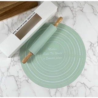 BỘ NHÀO BỘT KÈM CÁN LĂN BÁNH SILICON