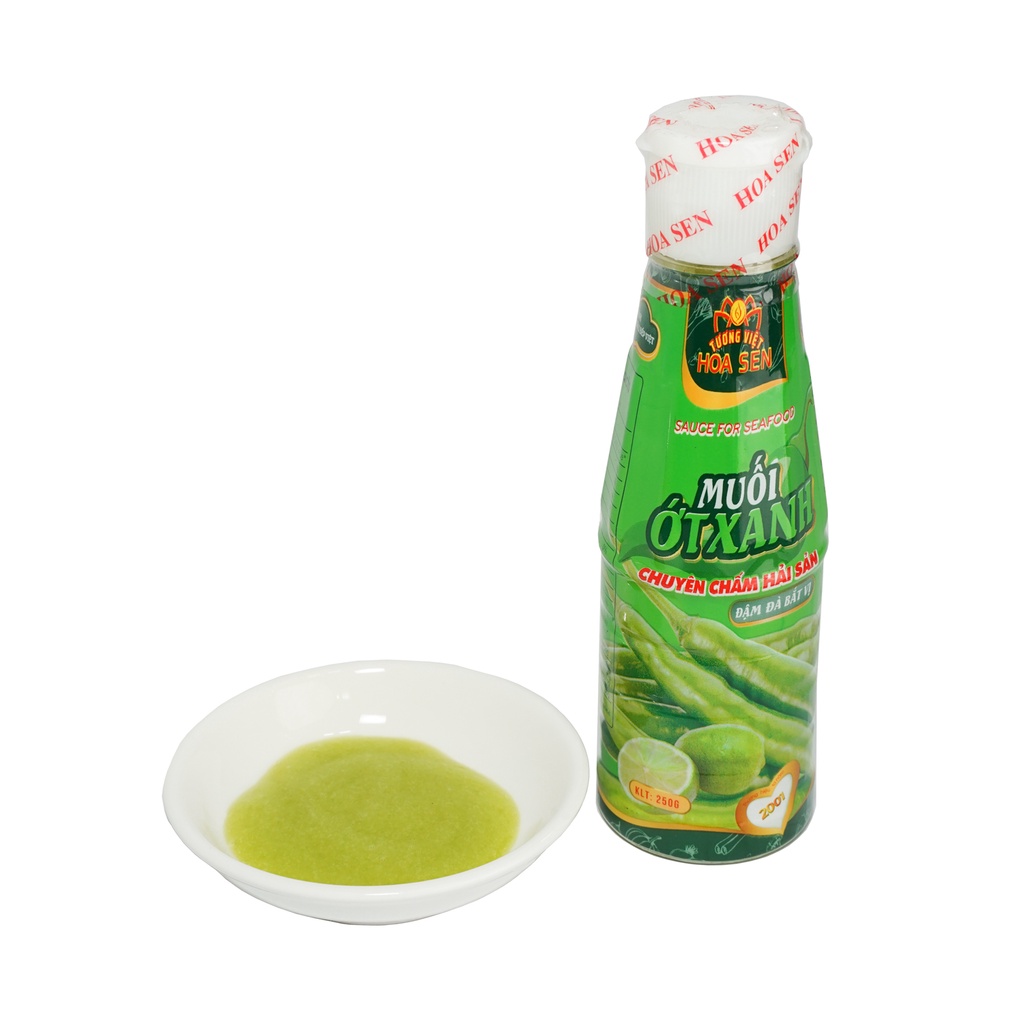 Muối Ớt Xanh Chai 240ml - Tương Việt Hoa Sen