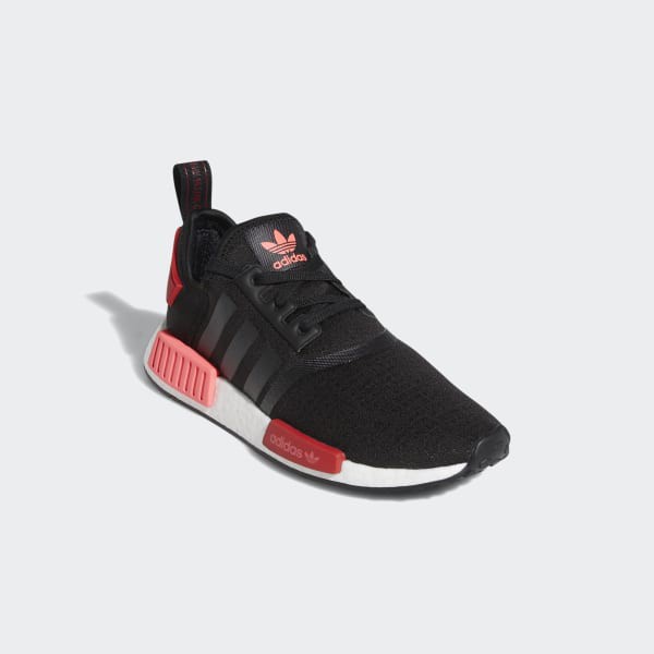 【Giày chạy thể thao】Giày NMD R1 Black Scarlet 💙FREESHIP💙Adidas NMD R1 Nữ Chính Hãng [EH0206]