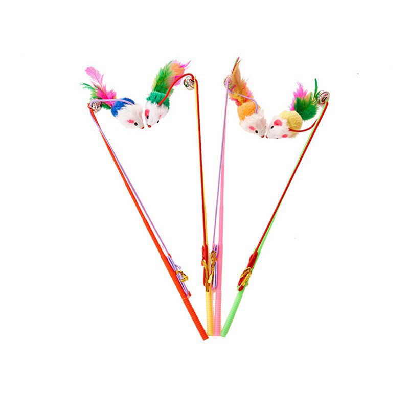 CẦN CÂU TRÊU MÈO CON CHUỘT BÁT NHÁO.