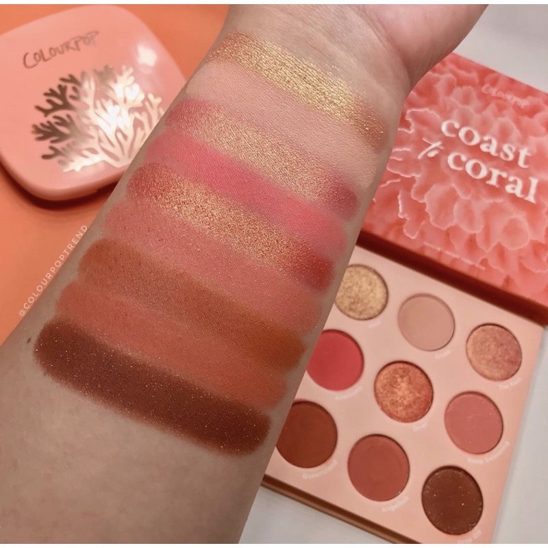 Colourpop- bảng phấn mắt Coast to Coral | BigBuy360 - bigbuy360.vn