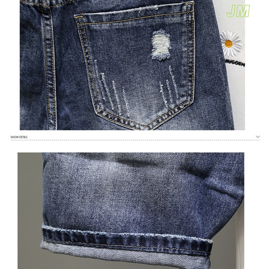 Quần Short Nam VNXK SN224JM Short Jean Nam xám trơn mẫu hót trẻ trung (44-70KG) | BigBuy360 - bigbuy360.vn