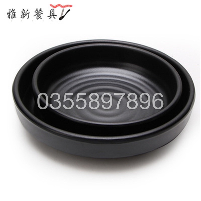 Đĩa sâu lòng kiểu Nhật 100% Melamine