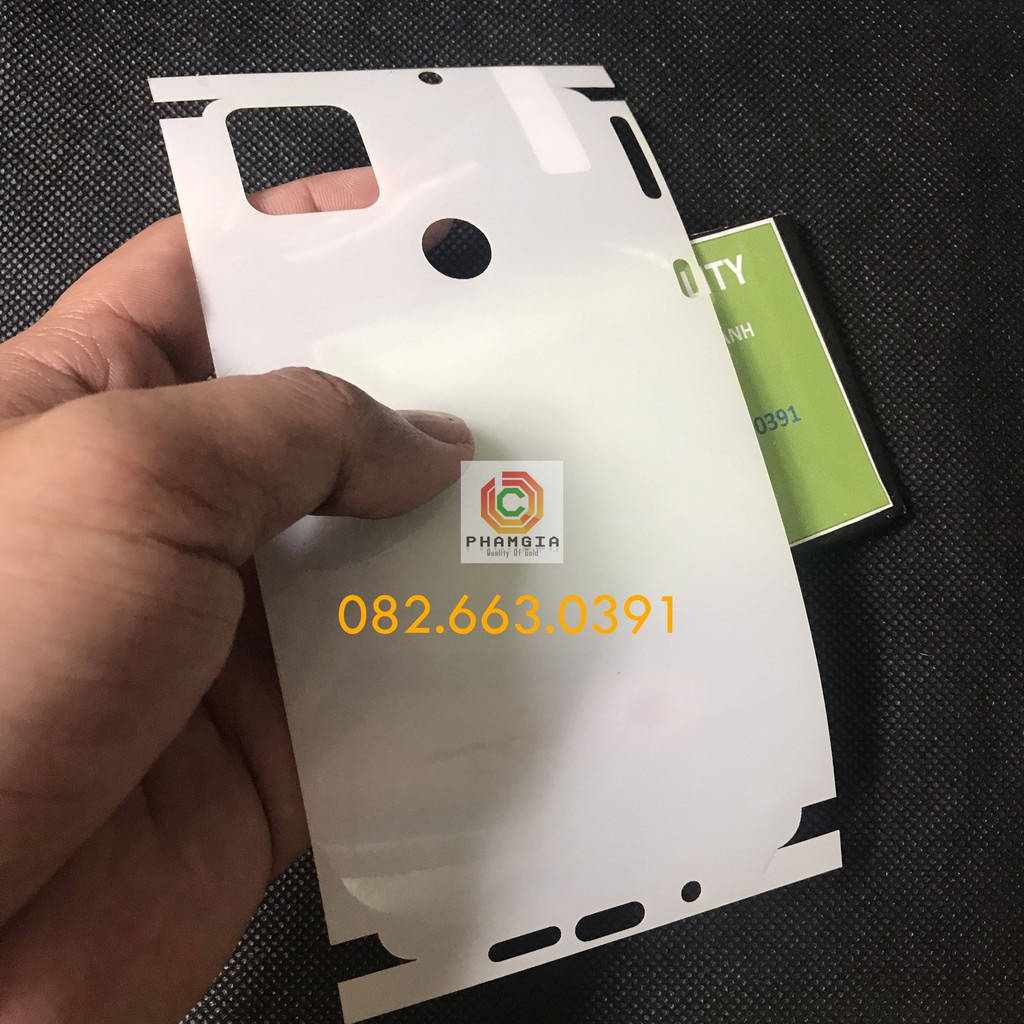 Dán mặt lưng Bphone 86 86S PPF chống trầy xước và skin carbon