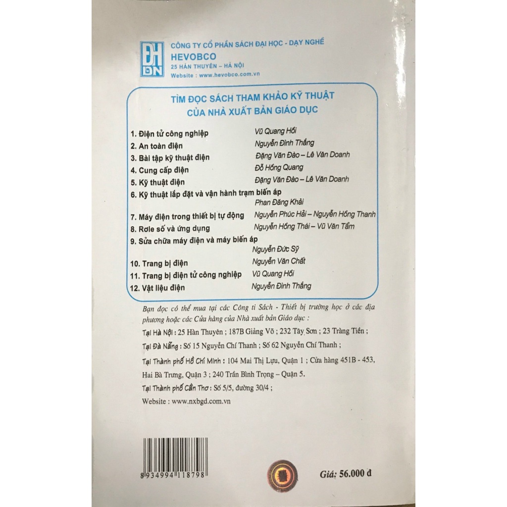 Sách - Kỹ Thuật Lắp Đặt Và Vận Hành Trạm Biến Áp