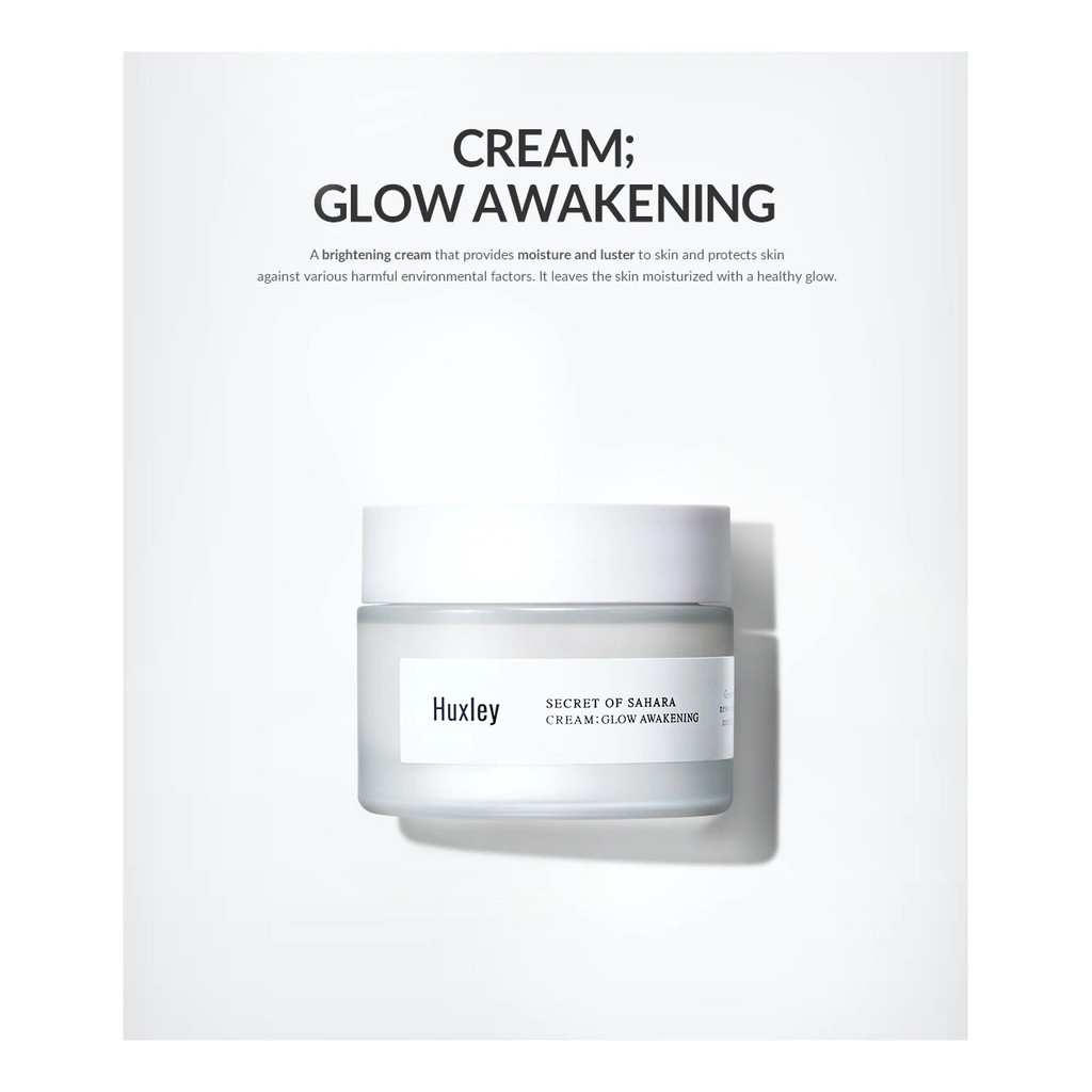 Kem Dưỡng Huxley Secret Of Sahara Cream: Glow Awakening - 50ml