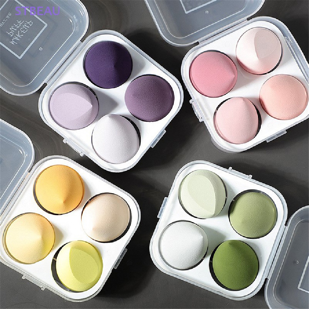 Set 4 Mút Trang Điểm Tán Kem Nền Tiện Dụng Chất Lượng Cao