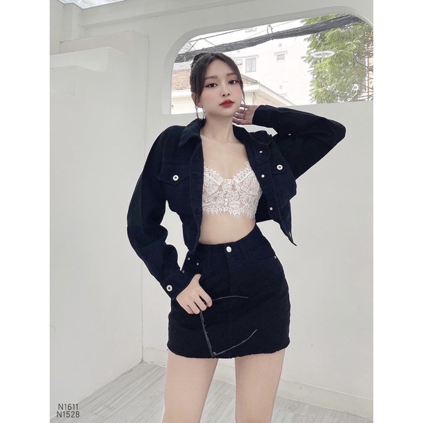 Áo khoác kaki jeans QC