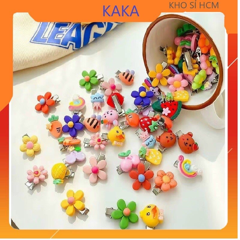 TÚI 50 KẸP TÓC CHO BÉ PHONG CÁCH HÀN QUỐC XỊN XÒ - K517
